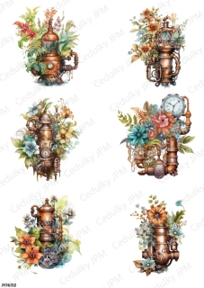 Rýžový a Soft  papír  A4 pro decoupage- R0632