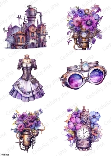 Rýžový a Soft  papír  A4 pro decoupage- R0642