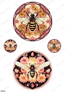 Rýžový a Soft  papír  A4 pro decoupage- R0651