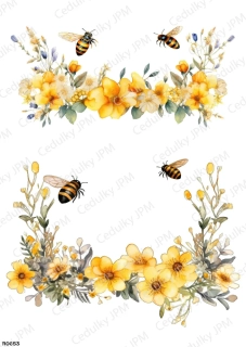 Rýžový a Soft  papír  A4 pro decoupage- R0653