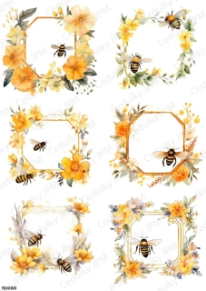 Rýžový a Soft  papír  A4 pro decoupage- R0660