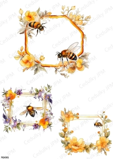 Rýžový a Soft  papír  A4 pro decoupage- R0661