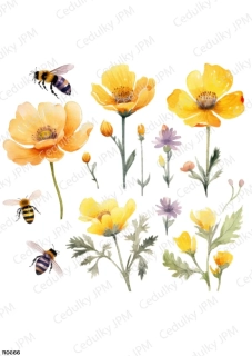 Rýžový a Soft  papír  A4 pro decoupage- R0666
