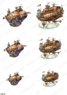 Rýžový a Soft  papír  A4 pro decoupage- R0672