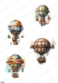 Rýžový a Soft  papír  A4 pro decoupage- R0673