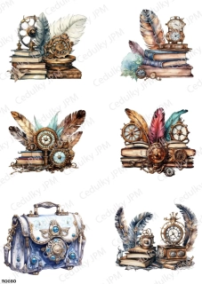 Rýžový a Soft  papír  A4 pro decoupage- R0680
