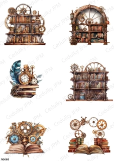 Rýžový a Soft  papír  A4 pro decoupage- R0682