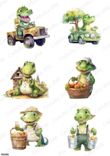 Rýžový a Soft  papír  A4 pro decoupage- R0685