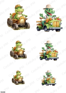 Rýžový a Soft  papír  A4 pro decoupage- R0686