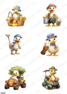 Rýžový a Soft  papír  A4 pro decoupage- R0689