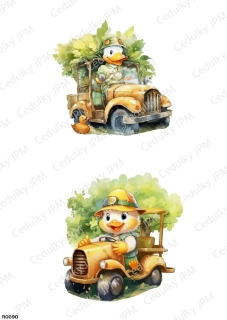 Rýžový a Soft  papír  A4 pro decoupage- R0690