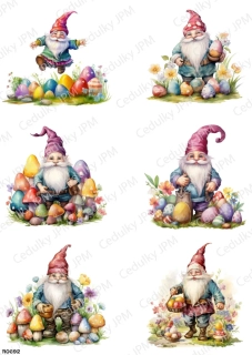 Rýžový a Soft  papír  A4 pro decoupage- R0692