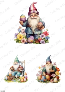 Rýžový a Soft  papír  A4 pro decoupage- R0693