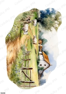 Rýžový a Soft  papír  A4 pro decoupage- R0698