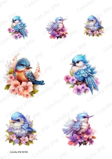 Rýžový a Soft  papír  A4 pro decoupage- R0700