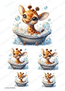 Rýžový a Soft  papír  A4 pro decoupage- R0708