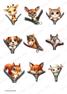 Rýžový a Soft  papír  A4 pro decoupage- R0709