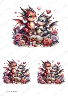 Rýžový a Soft papír A4 pro decoupage- R0714