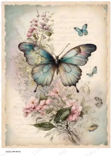 Rýžový a Soft  papír  A4 pro decoupage- R0718