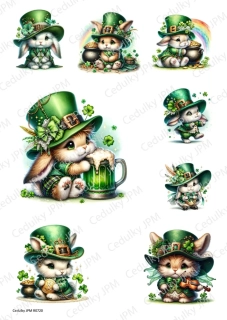 Rýžový a Soft  papír  A4 pro decoupage- R0720