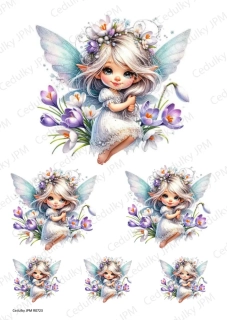 Rýžový a Soft  papír  A4 pro decoupage- R0723