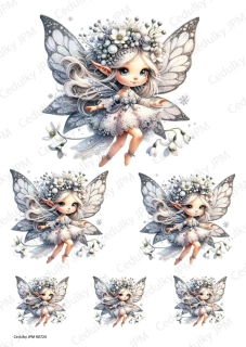 Rýžový a Soft  papír  A4 pro decoupage- R0724