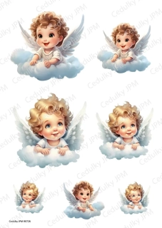Rýžový a Soft  papír  A4 pro decoupage- R0726