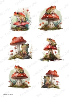 Rýžový a Soft  papír  A4 pro decoupage- R0733