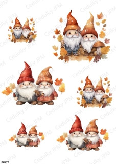 Rýžový a Soft  papír  A4 pro decoupage- R0777