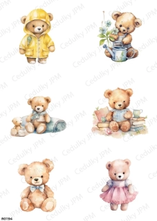 Rýžový a Soft  papír  A4 pro decoupage- R0794