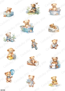 Rýžový a Soft  papír  A4 pro decoupage- R0795