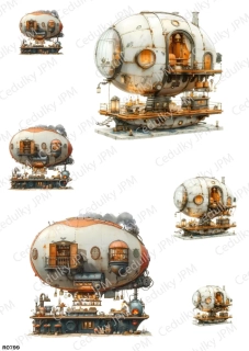 Rýžový a Soft  papír  A4 pro decoupage- R0799