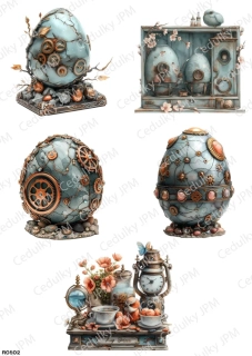 Rýžový a Soft  papír  A4 pro decoupage- R0802