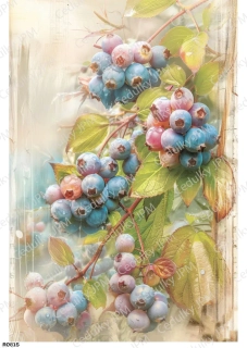 Rýžový a Soft  papír  A4 pro decoupage- R0815