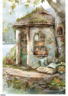Rýžový a Soft  papír  A4 pro decoupage- R0833