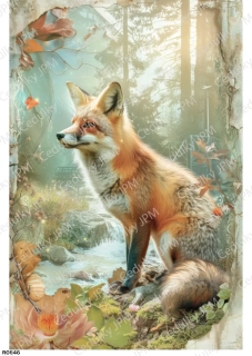 Rýžový a Soft  papír  A4 pro decoupage- R0846