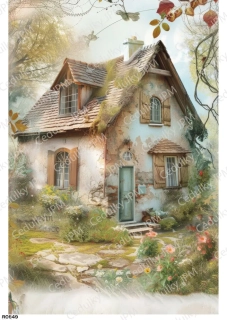 Rýžový a Soft  papír  A4 pro decoupage- R0849