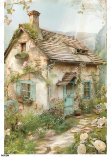 Rýžový a Soft  papír  A4 pro decoupage- R0850