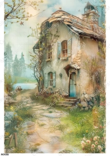 Rýžový a Soft  papír  A4 pro decoupage- R0858