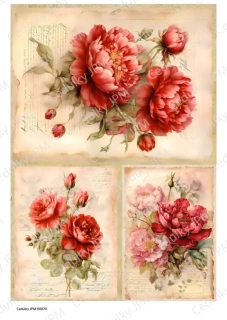 Rýžový a Soft  papír  A4 pro decoupage- R0870