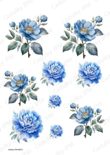 Rýžový a Soft  papír  A4 pro decoupage- R0872