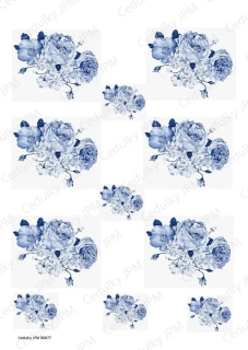 Rýžový a Soft  papír  A4 pro decoupage- R0877