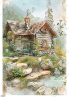 Rýžový a Soft  papír  A4 pro decoupage- R0878