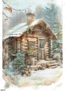 Rýžový a Soft  papír  A4 pro decoupage- R0879