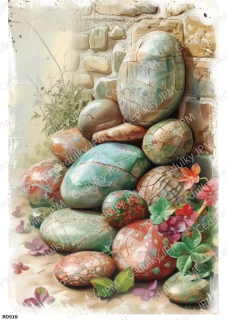 Rýžový a Soft  papír  A4 pro decoupage- R0919