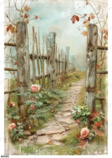 Rýžový a Soft  papír  A4 pro decoupage- R0925