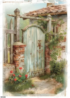 Rýžový a Soft  papír  A4 pro decoupage- R0928