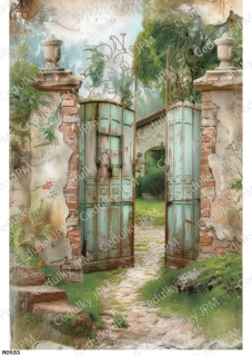 Rýžový a Soft  papír  A4 pro decoupage- R0933