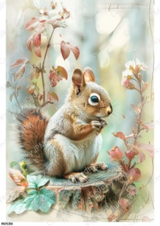 Rýžový a Soft  papír  A4 pro decoupage- R0939