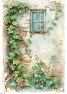 Rýžový a Soft  papír  A4 pro decoupage- R0946